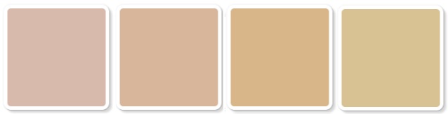 Skin tones: cool, neutral, warm, olive